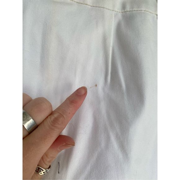 Westbound NWD The Park Ave Fit White Straight Legged Pants, Size 14P, MP $59 - Picture 6 of 10